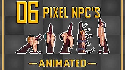 NPC Characters 7 - Pixel Art