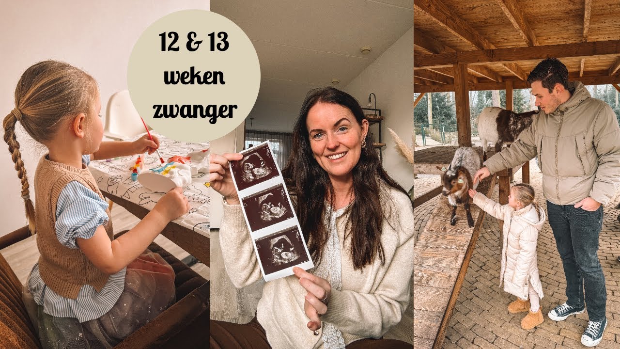 12 & 13 WEKEN ZWANGER VLOG: 13 weken echo, zwangerschapskleding & buik-update 🍼❤️  | Cinn's World