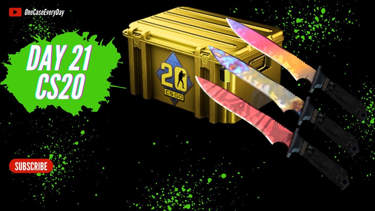Opening one CSGO case every day until I get a Gold DAY 21 - YouTube