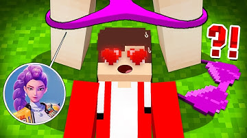 MAIZEN - FELL NEAR RUMI KPOP DEMON HUNTERS in VILLAGE!? - Minecraft Animation JJ & Mikey