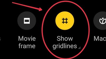 What is Show Gridlines || Camera Mein Show Gridlines Kaise lagaye | Camera Settings in Redmi 10t Pro