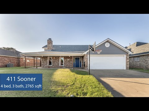 411 Sooner St, Wolfforth, TX home video tour