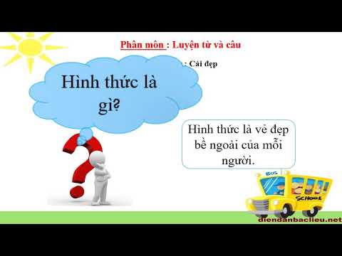 LTVC4: MRVT Cái đẹp - Tuần 23
