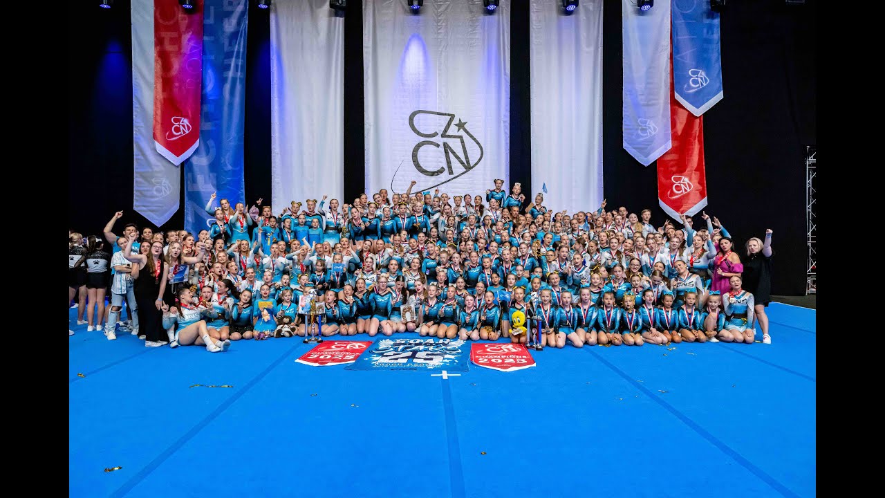 ⭐️Soar to the stars⭐️  Mistrovství České republiky ve sportovním cheerleadingu 2025! ⭐️