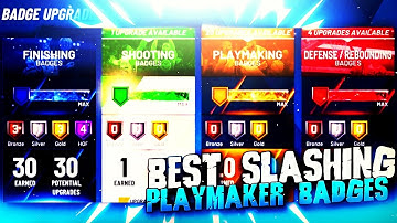 *NEW* BEST SLASHING PLAYMAKER BADGES NBA 2K20! BEST BADGES TO HAVE FOR SLASHER BUILD NBA 2K20!