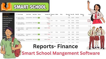 Part 42: Finance | Smart School Software |2024 | School Management Software| Localhost| #school