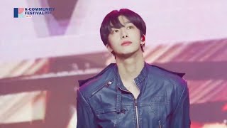 Video thumbnail of "[몬스타엑스] 몬스타엑스 - Sorry I'm Not Sorry / k- community festival"