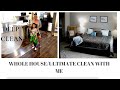 ULTIMATE CLEAN WITH ME/DEEP CLEAN/ WHOLE HOUSE CLEAN WITH ME 2019