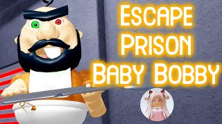 Prison Theme Escape Baby Bobby Daycare! (FIRST PERSON OBBY) Roblox Gameplay Walkthrough No Death 4K