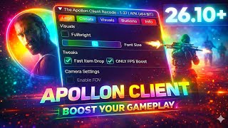 🔥Apollon Client For MCPE ( 26.10 ) 🔥🔮 | Smooth Gameplay , Apollon Client, Toolbox. latest. toolbox.