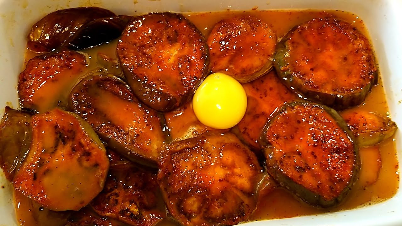 Eggplants with Eggs in Oven YouTube