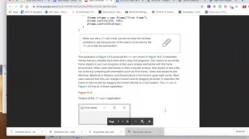 APCSA Java Swing Tutorial Video Part 1