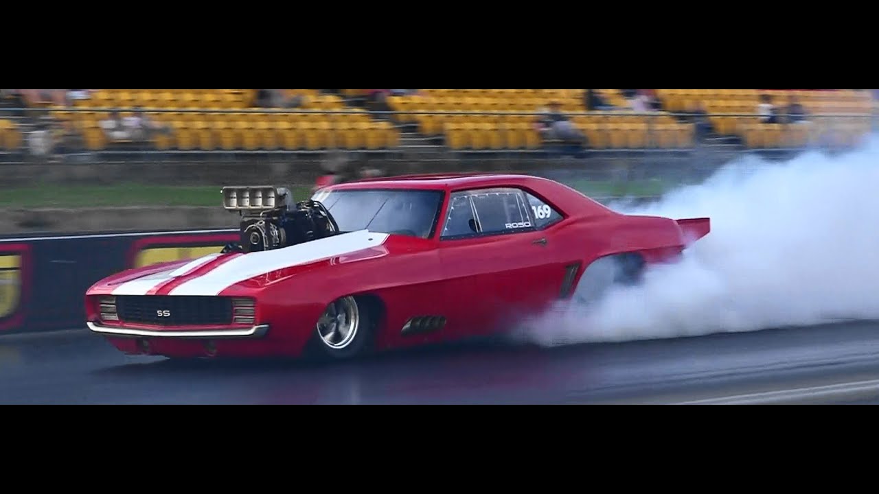 JOHNNY ROSO SUPERCHARGED CAMARO 6.07 @ 230 MPH APSA GRAND FINAL 29.11. ...