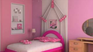 Pink Kids Bedroom Colors 1