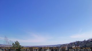 Timelapse Cam 1 - 20. april 2022