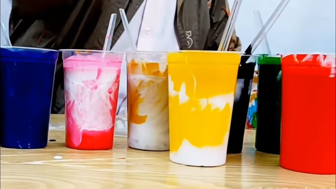 أفضل طريقة في العالم لصناعة الاكريليك في المنزل لرسم المناظر الطبيعية (وفر فلوسك وارسم كثيرا)