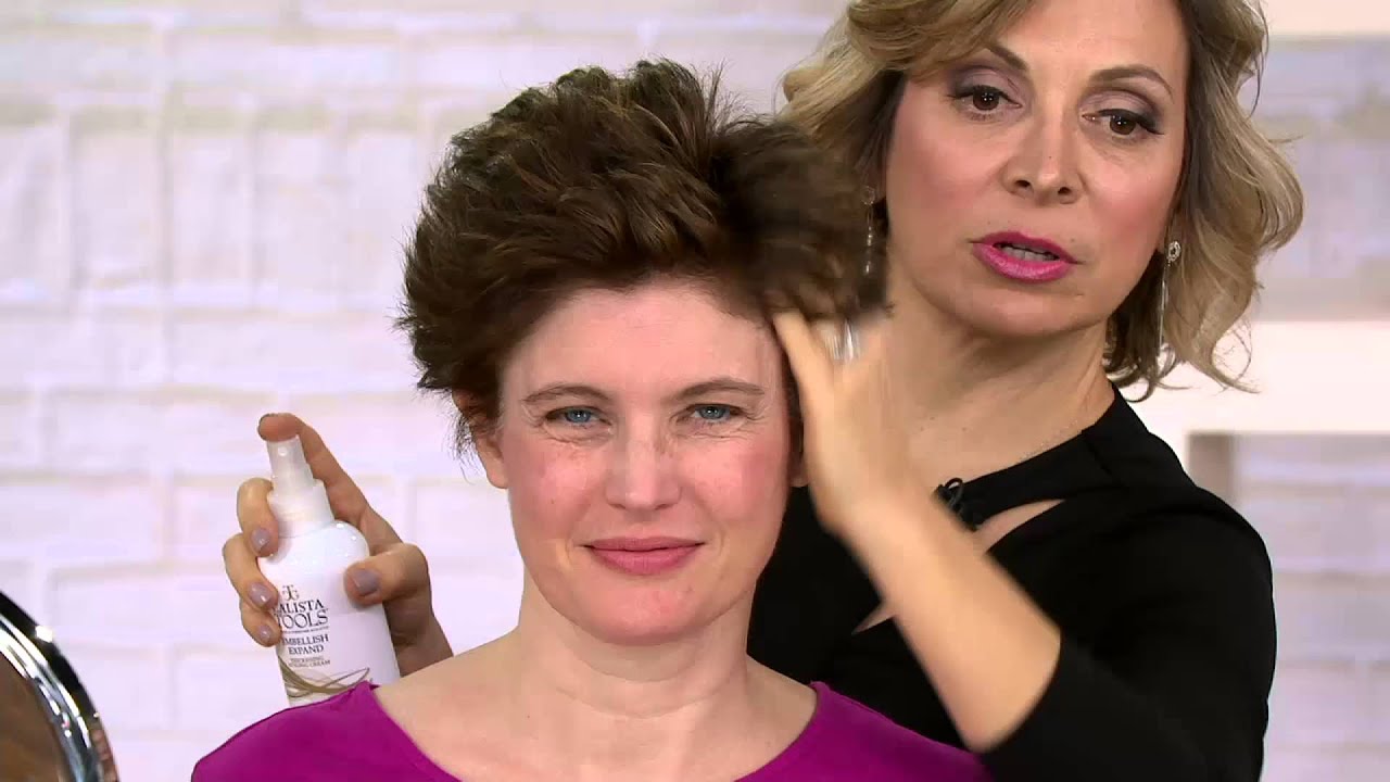 Calista Tools Embellish EXPAND Thickening Styling Creme on QVC YouTube