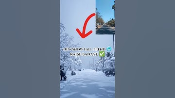 new instagram trend snow fall video kaise banaye✅ #trending #viral #new #video #instagram #trend new