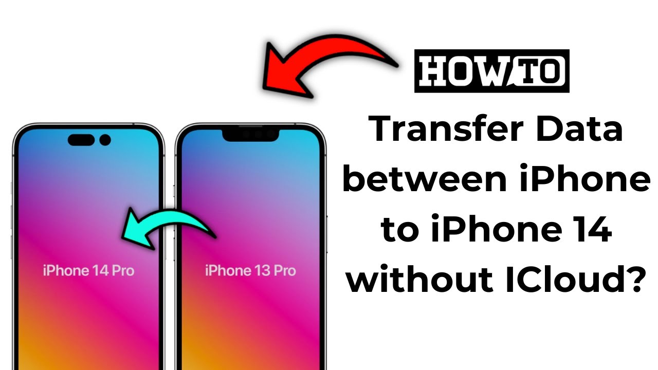 How to transfer everything from iPhone to iPhone 14 without iCloud?