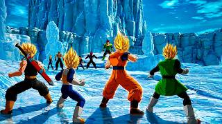 Super Saiyan Team VS Android Team (Ultra Difficulty) - Dragon Ball Sparking! Zero
