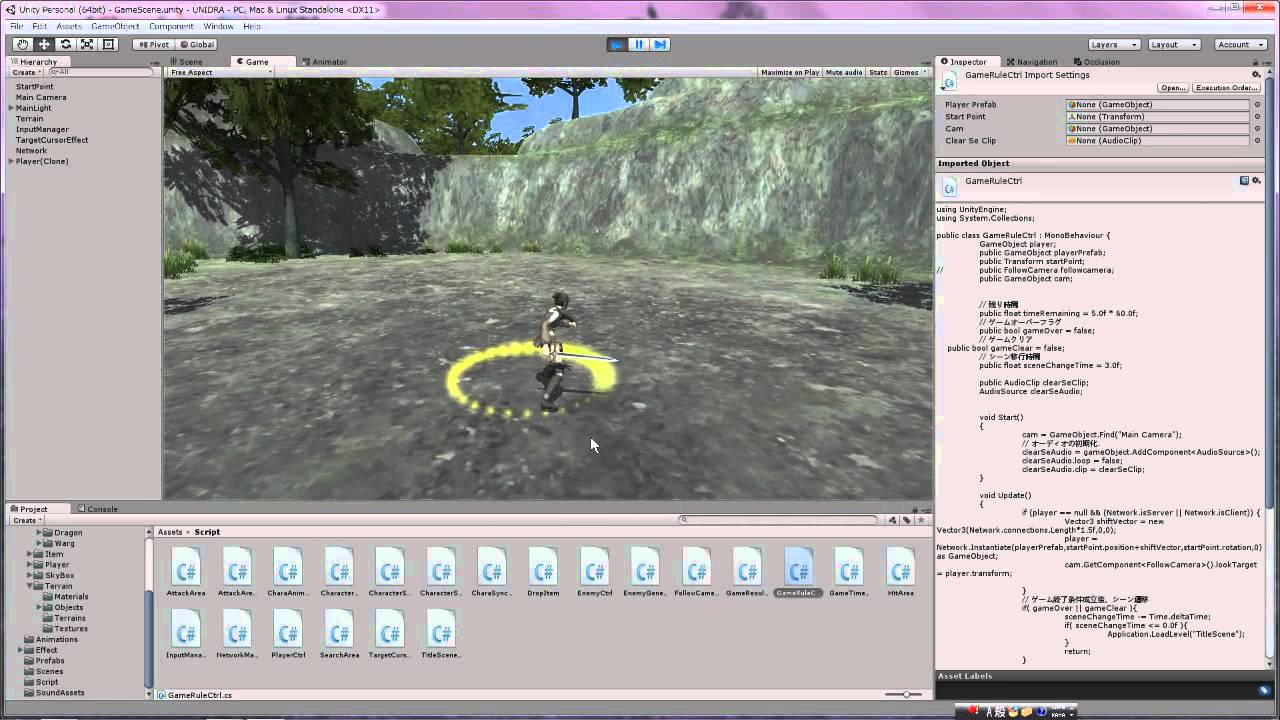 Unity ゲーム開発 オンライン3dアクションゲームの作り方 Youtube