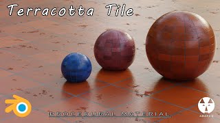 Terracotta Tile Material | Blender Tutorial