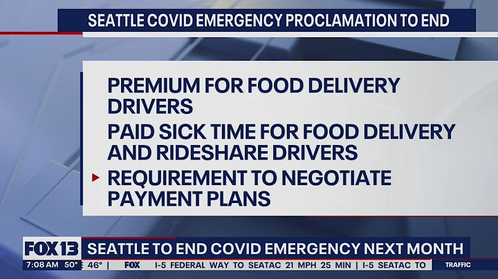 Seattle's COVID emergency proclamation to end | FOX 13 Seattle