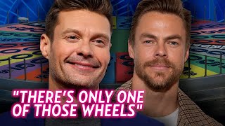 Why Ryan Seacrest Had To Lecture Derek Hough On celebrity Wheel Of Fortune