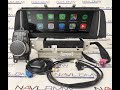 Bmw 5er f10 f11 evo id5 id6 navigation system upgrade set from naviandbmwparts tested works perfect