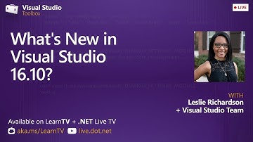 Visual Studio Toolbox Live - What