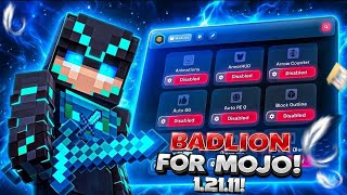 BADLION CLIENT in Pojav/Mojo Laucher 🔥 [1.21.11]