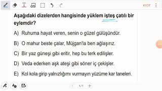 Test 74 Soru 4 Fiilde Çatı Soru Çözümü - İşteş Çatılı Fiiller