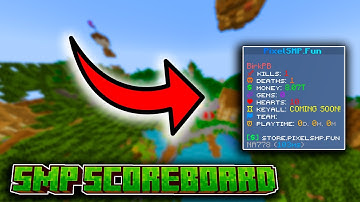 How To Make A SMP Scoreboard - Minecraft Skript Tutorial
