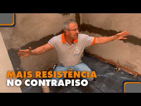 Lona e malha no contrapiso | Por que usar?