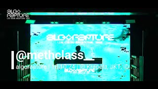 methclass | algorapture: Live-Coding Audio/Visual Surge set at Krapela, Jakarta, ID | 10.10.24 Profile
