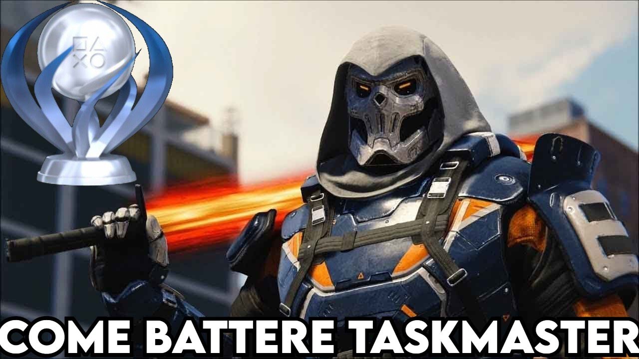 Come Battere Taskmaster + Trofeo Di Platino -Marvel's Spider-man- - YouTube