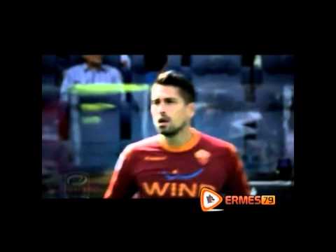 Marco Borriello with As Roma