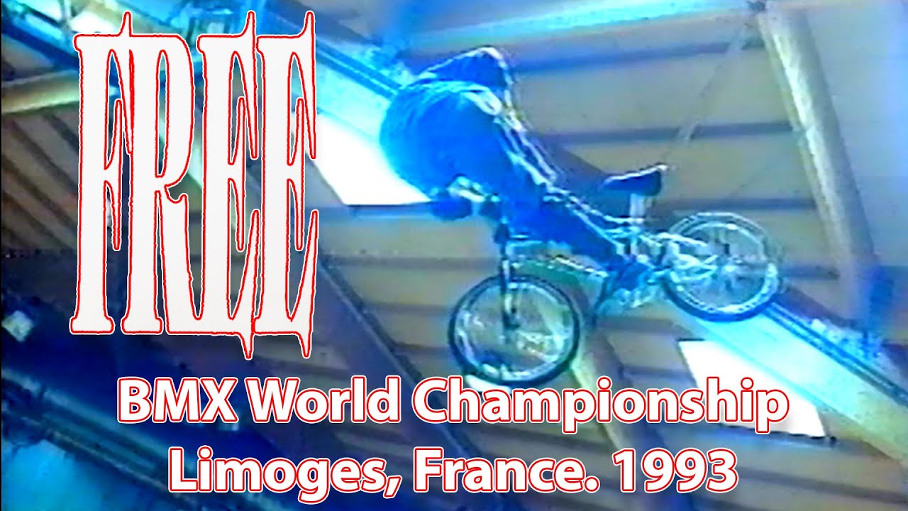 BMX Vert Ramp World Championship. Limoges, France 1993 - YouTube