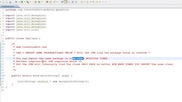 CAN I IMPORT SAME PACKAGE CLASS TWICE IN JAVA