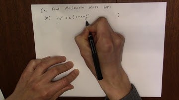 Intro to Maclaurin Series