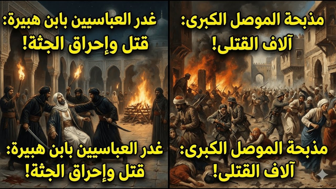 غدر العباسيون بابن هبيرة، ومقتل الآلاف في ثورة الموصل