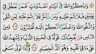 Belajar Mengaji Pelan dan Mudah // Surah Al Baqarah ayat 203-210
