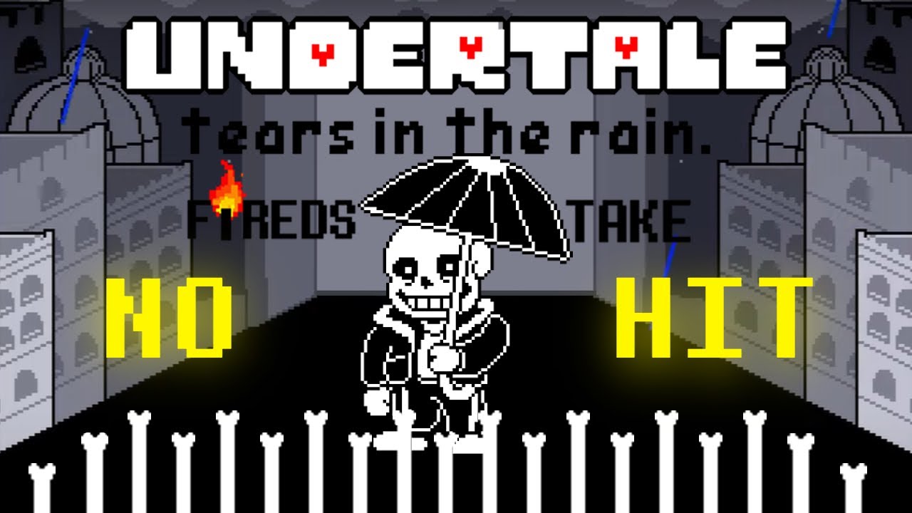 Undertale Tears in the rain sans fight by Ars557 - Game Jolt