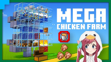 AUTOMATIC COOKED CHICKEN FARM TUTORIAL  1.19+ (🏴‍☠️ )