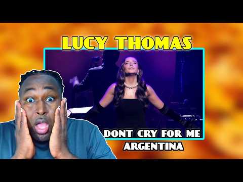 Reaction To | "Don't Cry For Me Argentina" - Lucy Thomas - (From The Musical "Evita") FLAWLESS!!!❤️