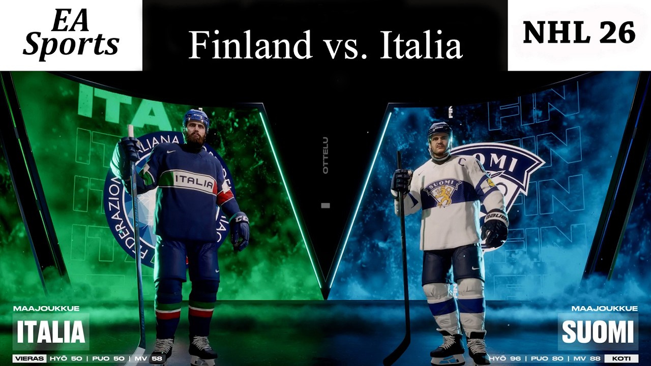 NHL 26 - Olympic - Finland vs. Italia