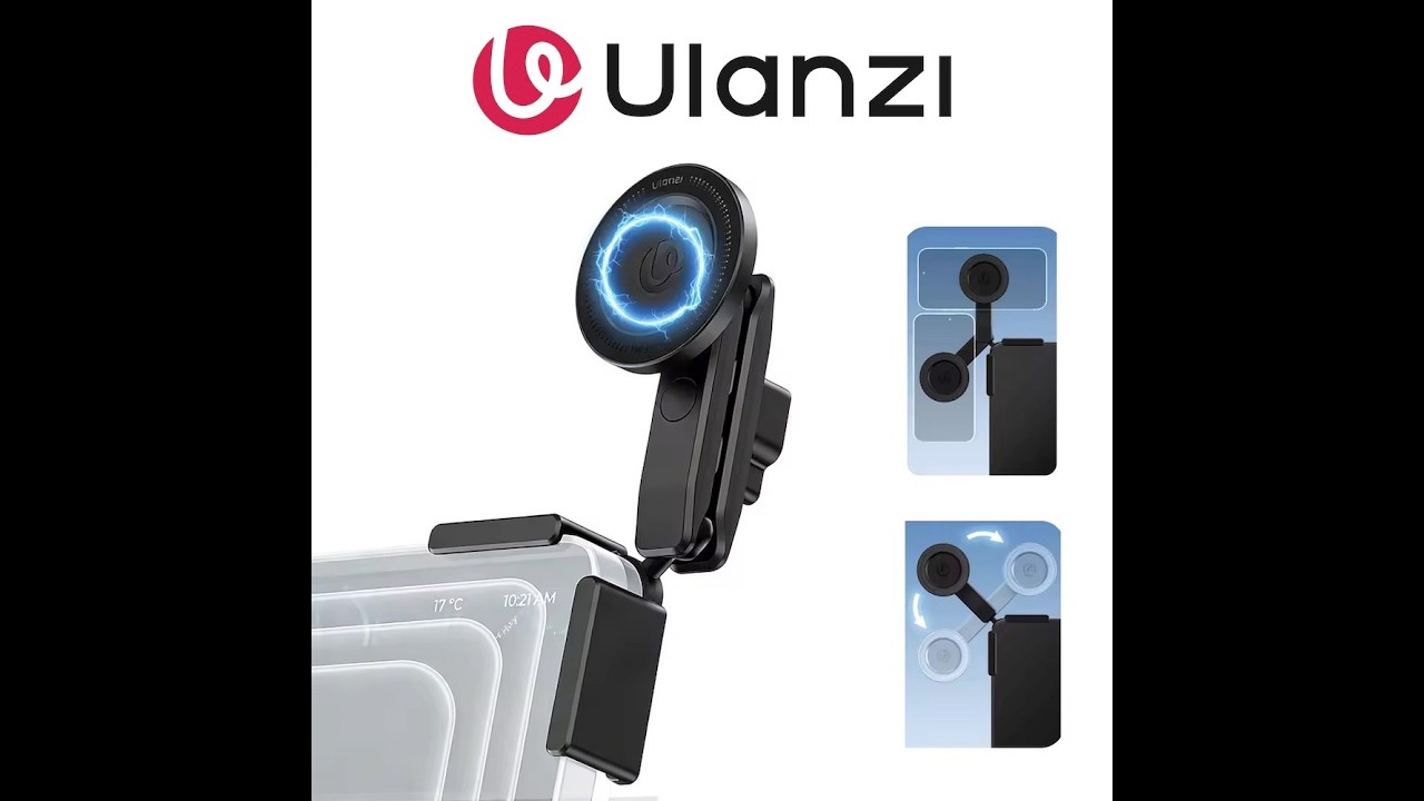 Ulanzi SK28 Tesla Screen Magnetic Phone Mount