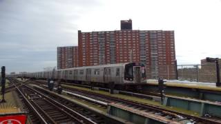 IND West End Local: 2008 Alstom R-160A-2 #9247 F train recording!