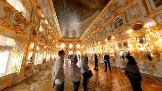 Большой петергофский дворец экскурсия внутри