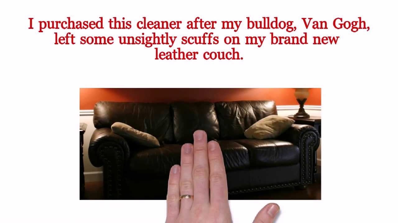 Leather Cleaner for Furniture Review YouTube